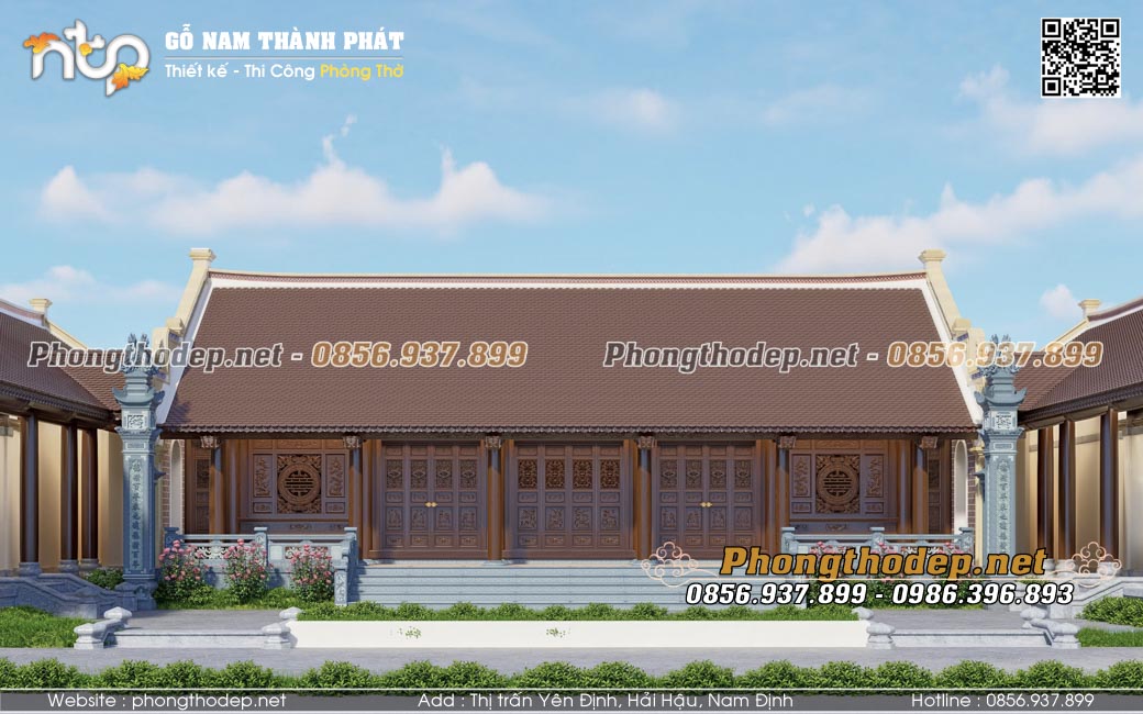 Mẫu nhà gỗ cấp 4 truyền thống phong cách Nhật Bản